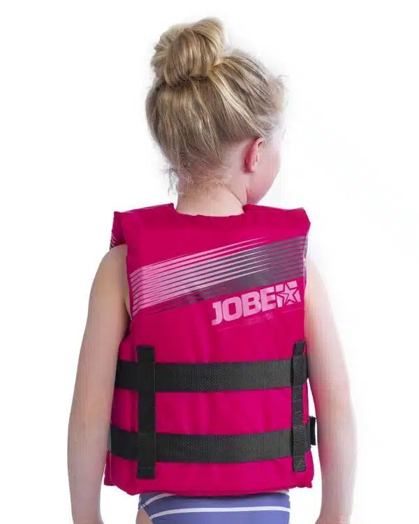 Gilet nylon Enfant Jobe rose 30-40Kg référence 244820003 – Image 2