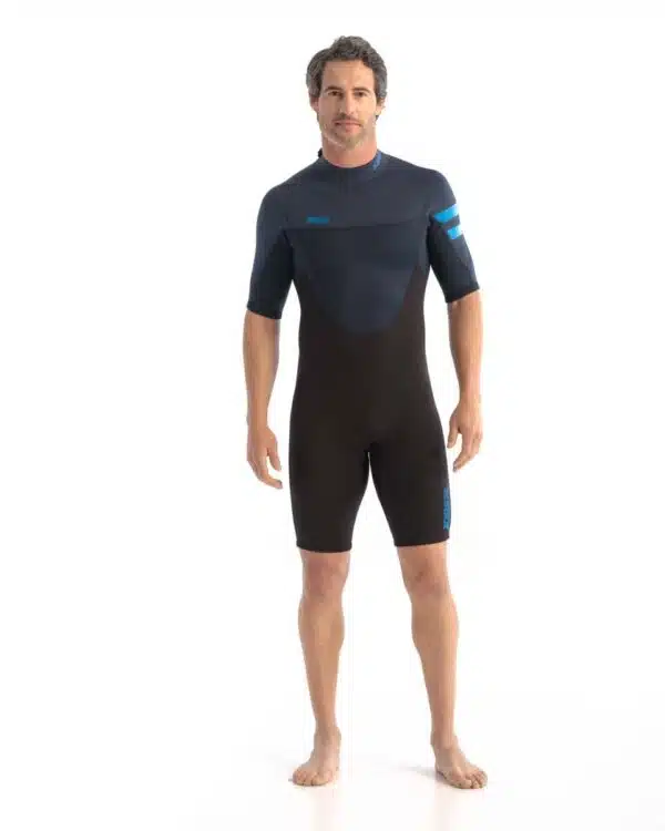 Combinaison Shorty Homme Jobe Perth bleu 3/2mm référence 303621001