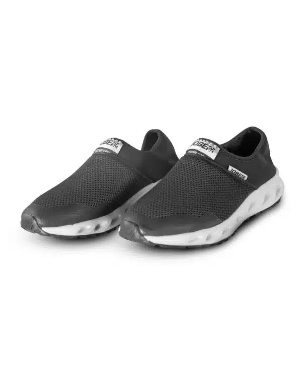 Baskets nautiques Jobe Discover slip-on noir référence 594620004
