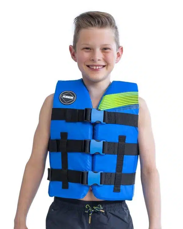 Gilet nylon Enfant Jobe bleu 30-40Kg référence 244820001