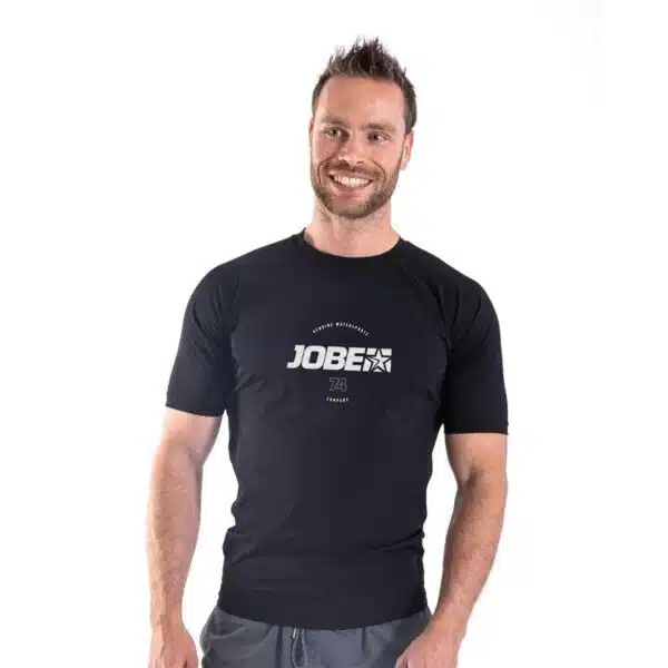 T-Shirt noir de protection UV Homme Jobe référence 544020003
