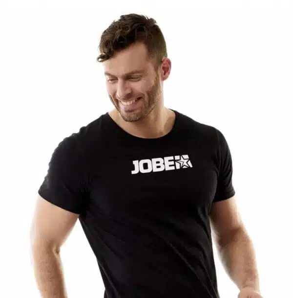 T-Shirt Homme logo Jobe noir