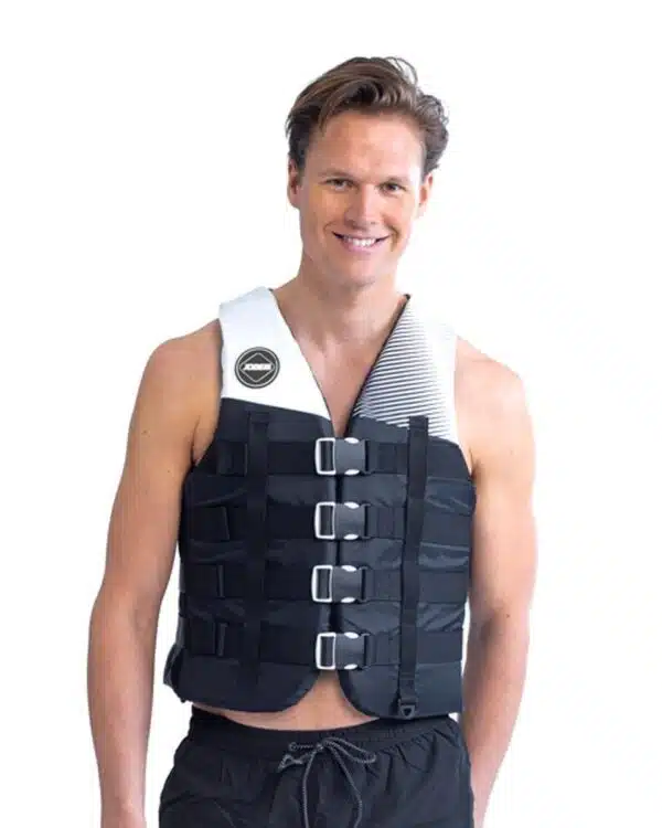 Gilet unisexe Jobe 4 boucles noir référence 244820008