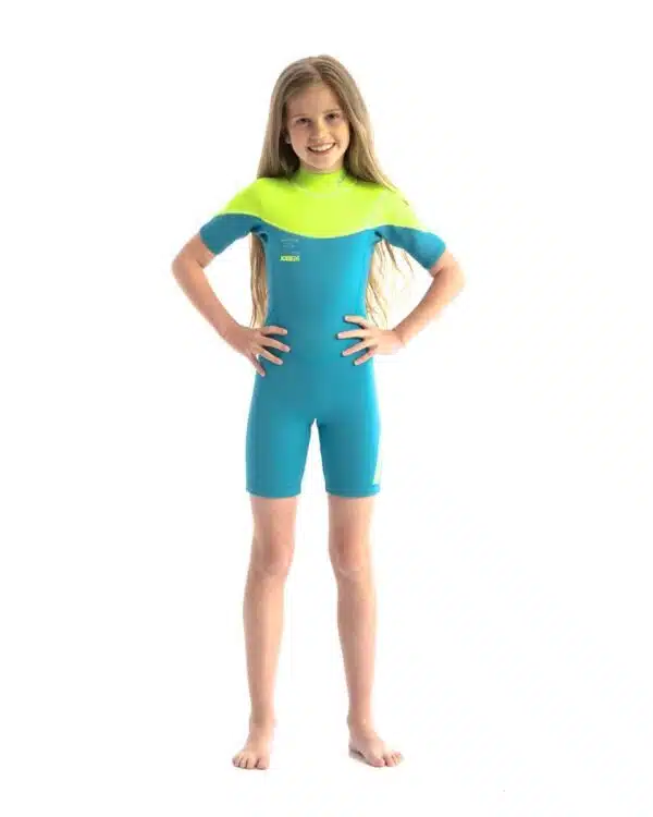 Combinaison shorty Enfant Jobe Boston Teal 2mm référence 303621008