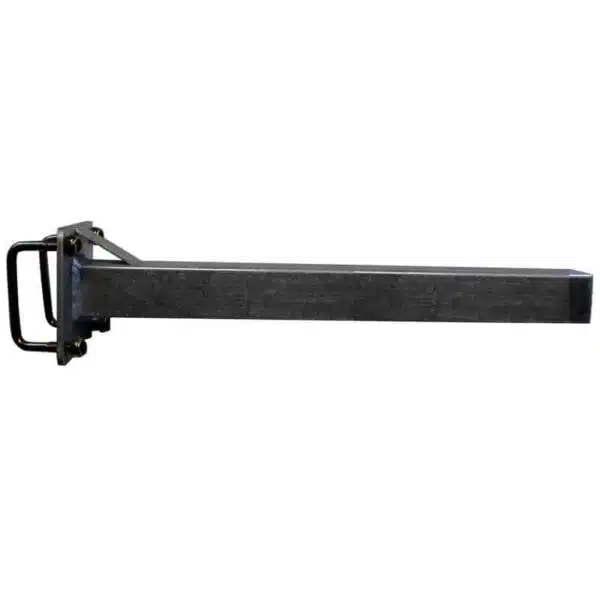 Adaptateur pour support de roue de secours CBS pour tube 60x30 référence 1103N