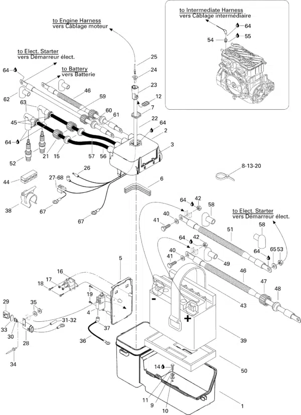 Antiparasite bougie - Spark Plug Cap Sea-Doo 1996-2005 référence 278000237 – Image 2
