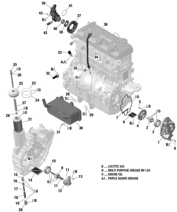 Capteur de température noir - Temperature Sensor Sea-Doo 2019-2023 référence 278002895 – Image 2