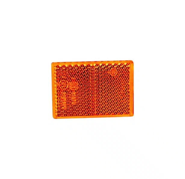 Catadioptre réfléchissant orange adhésif Jokon rectangulaire 56X39 mm référence 6013