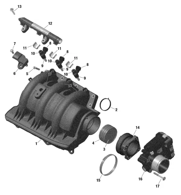 Injecteur Sea-Doo Spark 60 -90 CV 2019-2024 référence 420874855 – Image 2