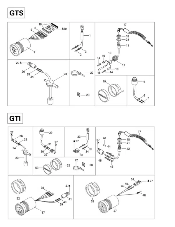 Interrupteur Start Stop - Ignition Switch Ass'y Sea-Doo 1997-1998 référence 278001115 – Image 2