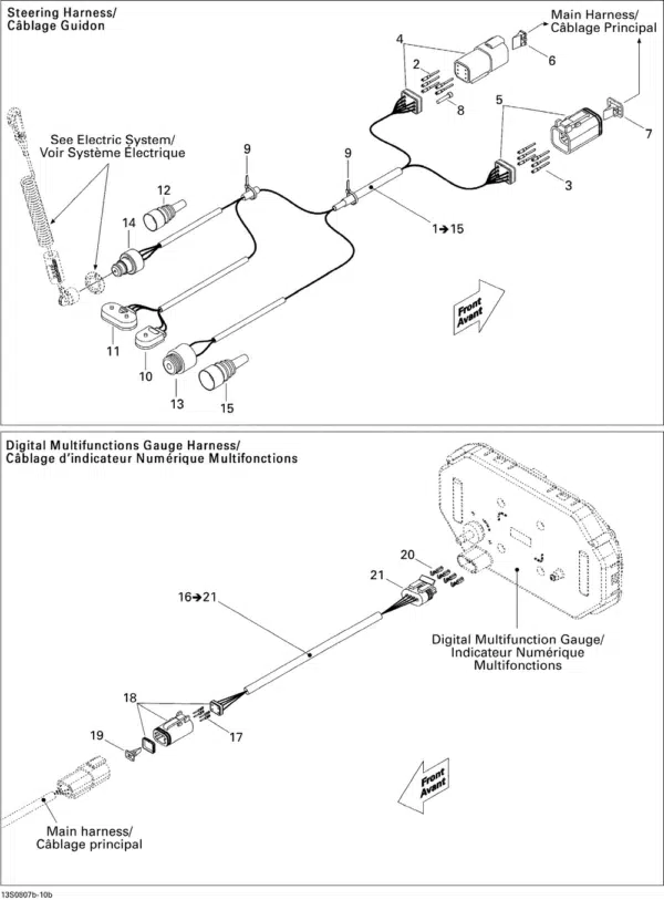 Interrupteur d’urgence - Safety Switch Sea-Doo 2008-2011 référence 278002351 – Image 2