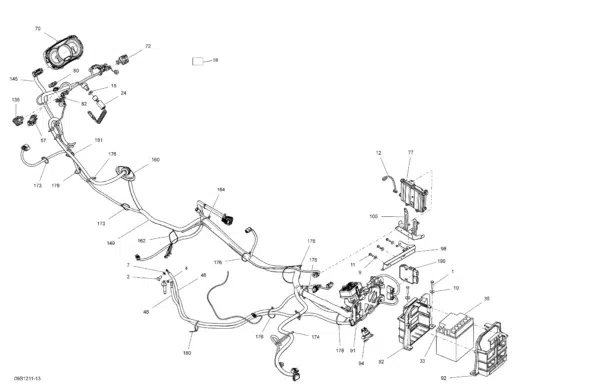 Module de suspension électronique - Electronic Suspension Module Sea-Doo GTX - RXT IS 2009-2016 référence 278002322, 278002491 – Image 2
