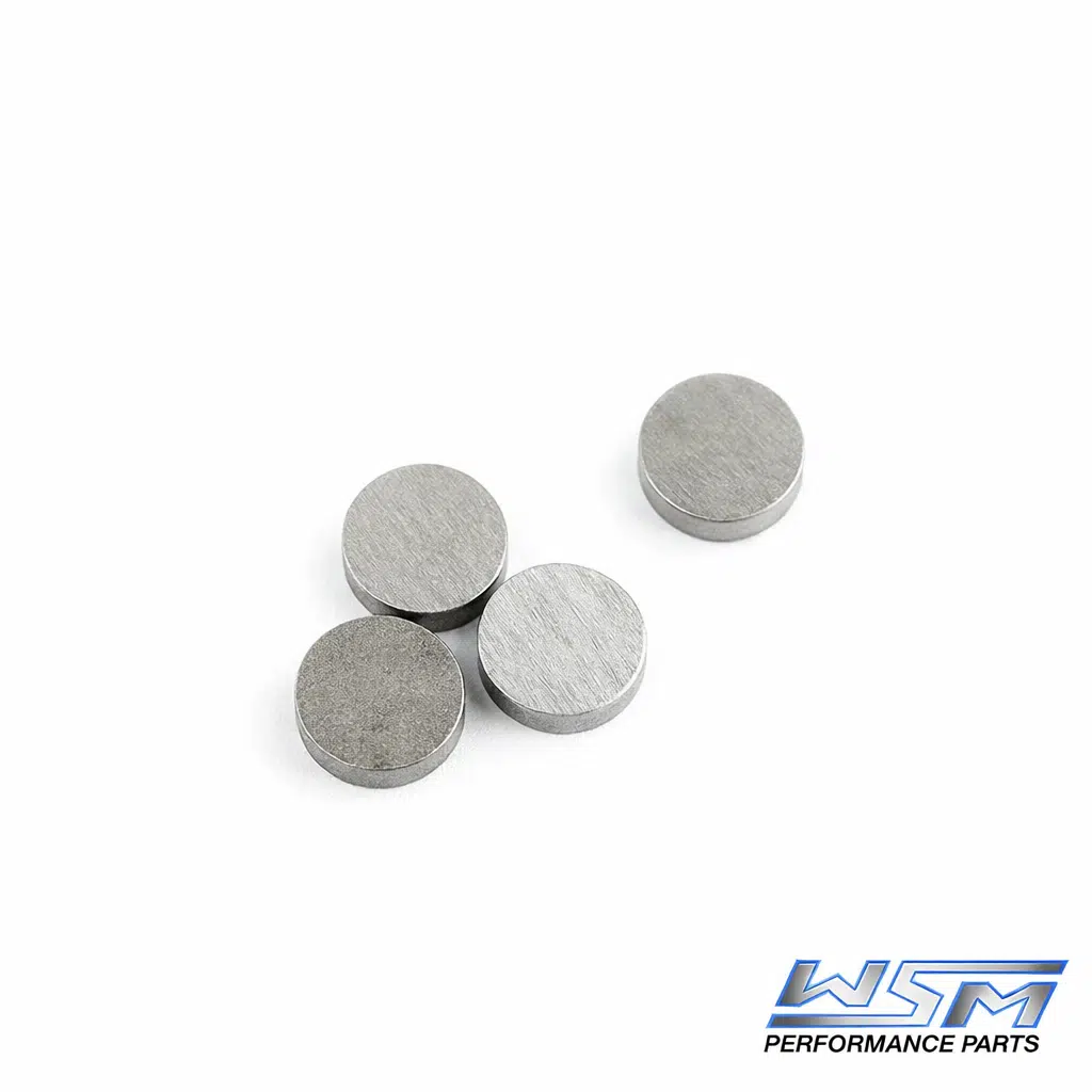 Pastille de réglage de soupape 7,5 mm × 2,00 mm - Valve Shim WSM pour Jet Ski Kawasaki référence 010-001-200