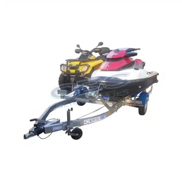 Remorque double CBS pour Jet-Ski freinée - 910 Kg référence M0950F – Image 2