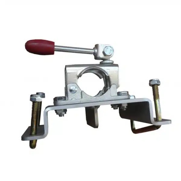 Support de roue Jockey renforcé CBS Ø48 en fonte avec platine référence 1416