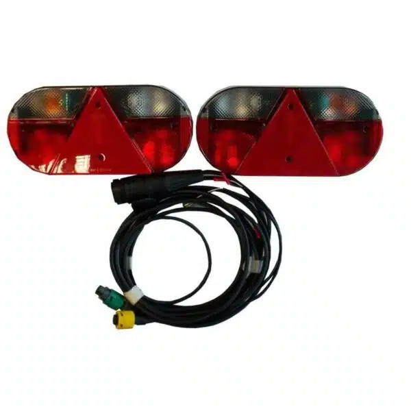 Kit de feux arrière pour remorque CBS 7 fonctions avec prise 13 broches référence 6324