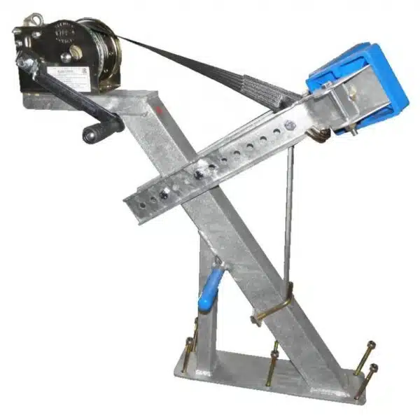 Potence complète pour remorque bateau CBS T8R référence 7213