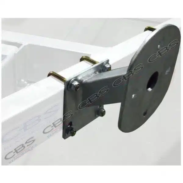 Support roue de secours CBS latéral pour tube 80X40 référence 1139A – Image 2