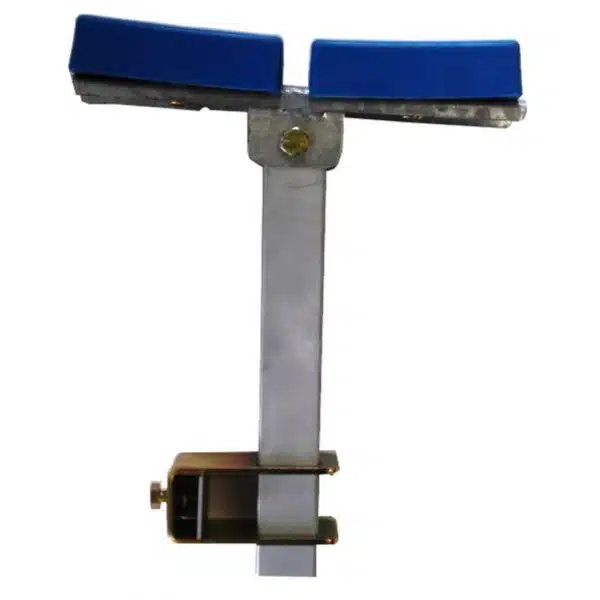 Ensemble patin plat pour tube en 40x40 référence 4404