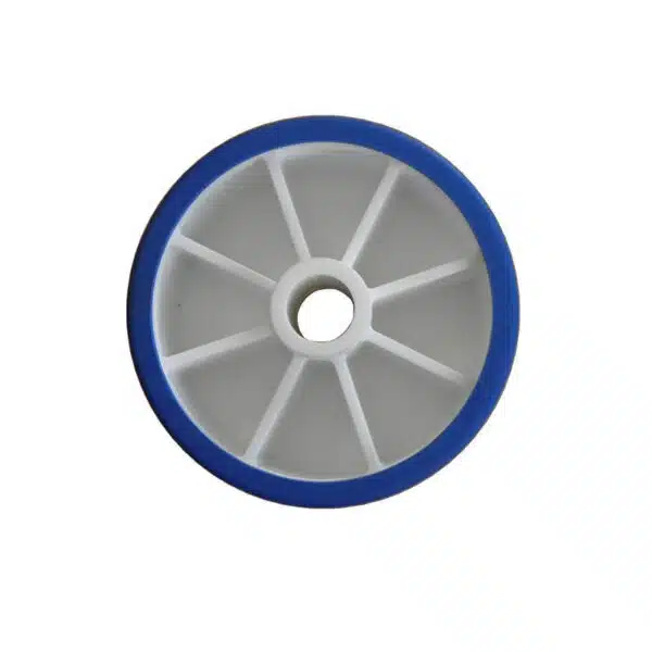 Galet Bi-Matière - Bleu/Blanc Ø100 mm référence 5206 – Image 2