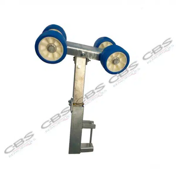 Ensemble diabolo double en 120 - chandelle en 500 pour tube 100x50 référence 4403B