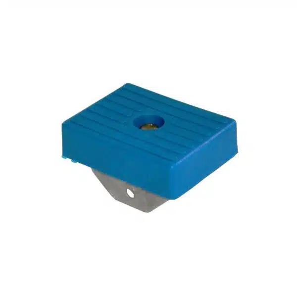 Ensemble ferrure avec patin en 120 - Bleu pour étrave référence 5150