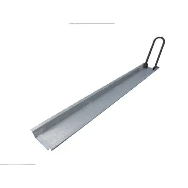 Rail porte-moto 2.50m avec arceau en tube référence 9024A