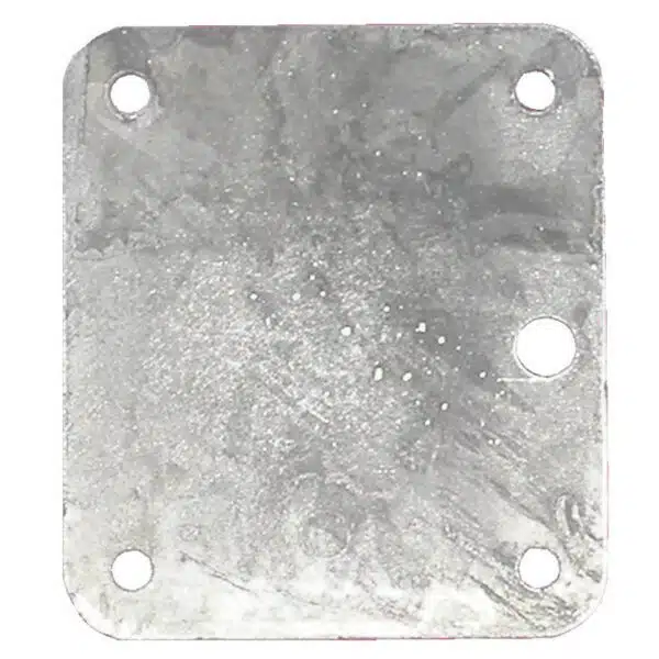 Contre plaque d'articulation timon en 120 pour remorque CBS T18M à T30M référence 3333