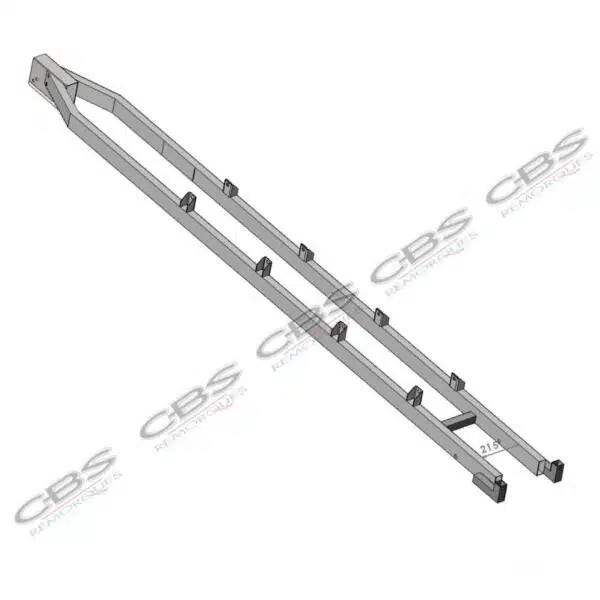 Châssis pour remorque bateau CBS T8R référence 3204
