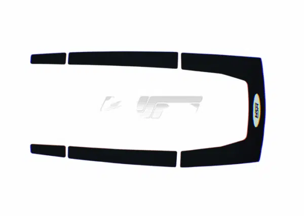 Tapis antidérapant WSM pour Jet-Ski Polaris 650-1050cc SL-SLX 1992-2000 référence 012-450BLK