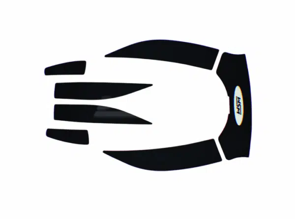Tapis antidérapant WSM pour Jet-Ski Polaris 700-1200cc SLH-SLX 2000-2001 référence 012-451BLK