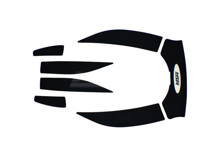 Tapis antidérapant WSM pour Jet-Ski Polaris 700-1200cc SLH-SLX 2000-2001 référence 012-451BLK