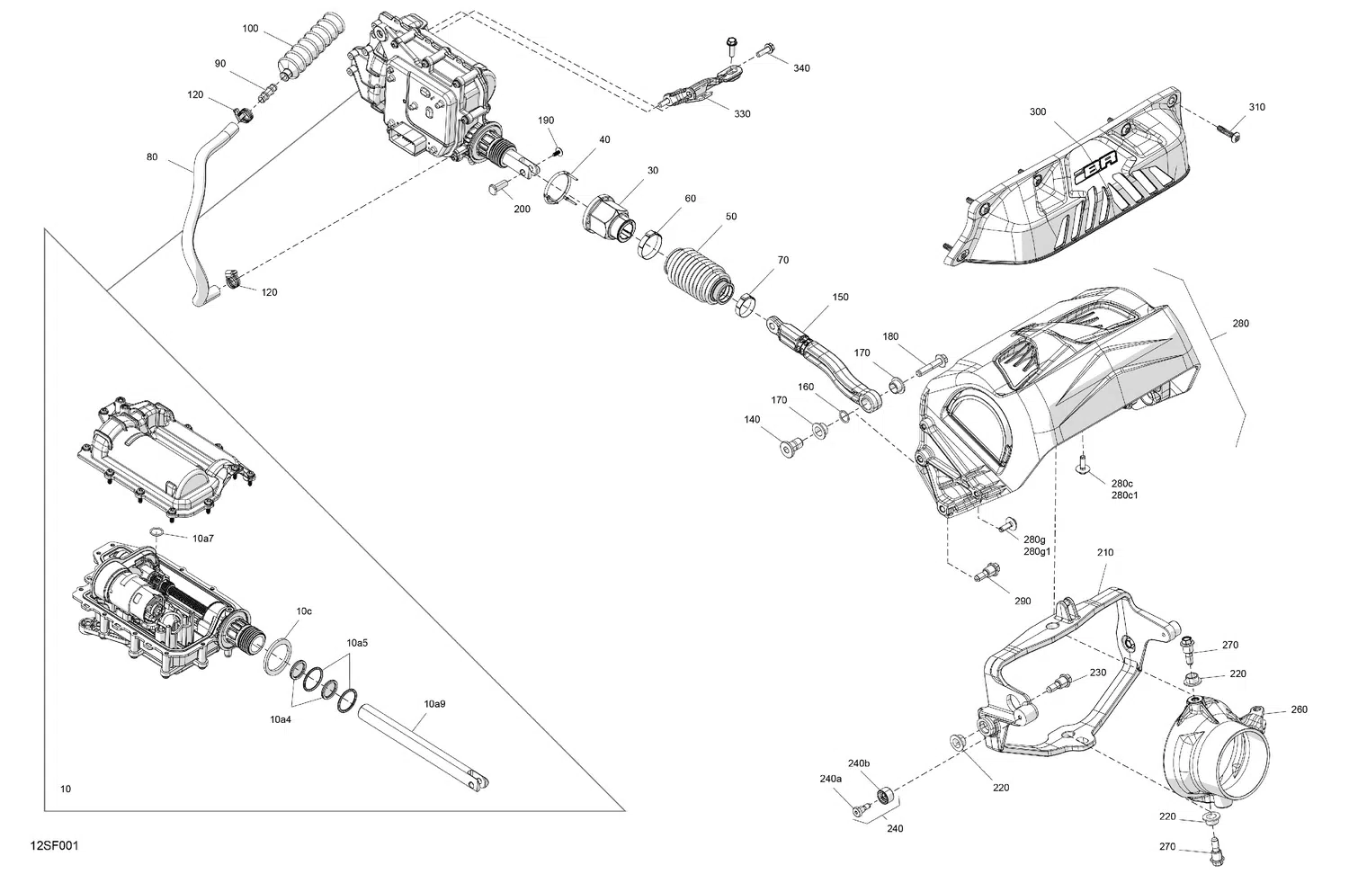 IBR- Actuator Calibrated Sea-Doo 900-1630 cc 2024-2026 référence 278004394 – Image 2