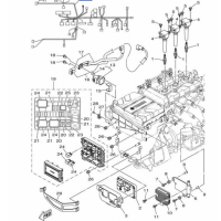 Faisceau Électrique – Wire Harness Yamaha VX-C 1050cc 2021-2024 référence 6JT-8259L-00-00, 6JT-8259L-01-00 jet ski yamaha faisceau occasion
