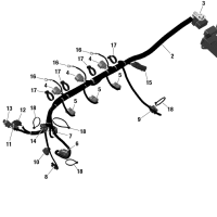 Faisceau principal - Engine Wiring Harness Ass'y Sea-Doo 1630cc 2020-2022 référence 420964084 jet ski seadoo