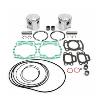 Kit de réfection haut moteur WSM +0,75 (Ø 76,75 mm) pour Jet-Ski 580 cc carburateur 60 CV 1992-1996 référence 010-815-13