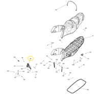 Support de selle - Center Arm Sea-Doo 2016-2017 référence 269502120