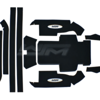 Tapis antidérapant WSM pour Jet-Ski Kawasaki 750 SX-SXI Freestyle 92-02 référence 012-101-01BLK