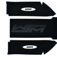 Tapis jet ski antidérapant WSM pour Jet-Ski Yamaha 650-700 Super Jet 1990-1995 référence 012-201BLK